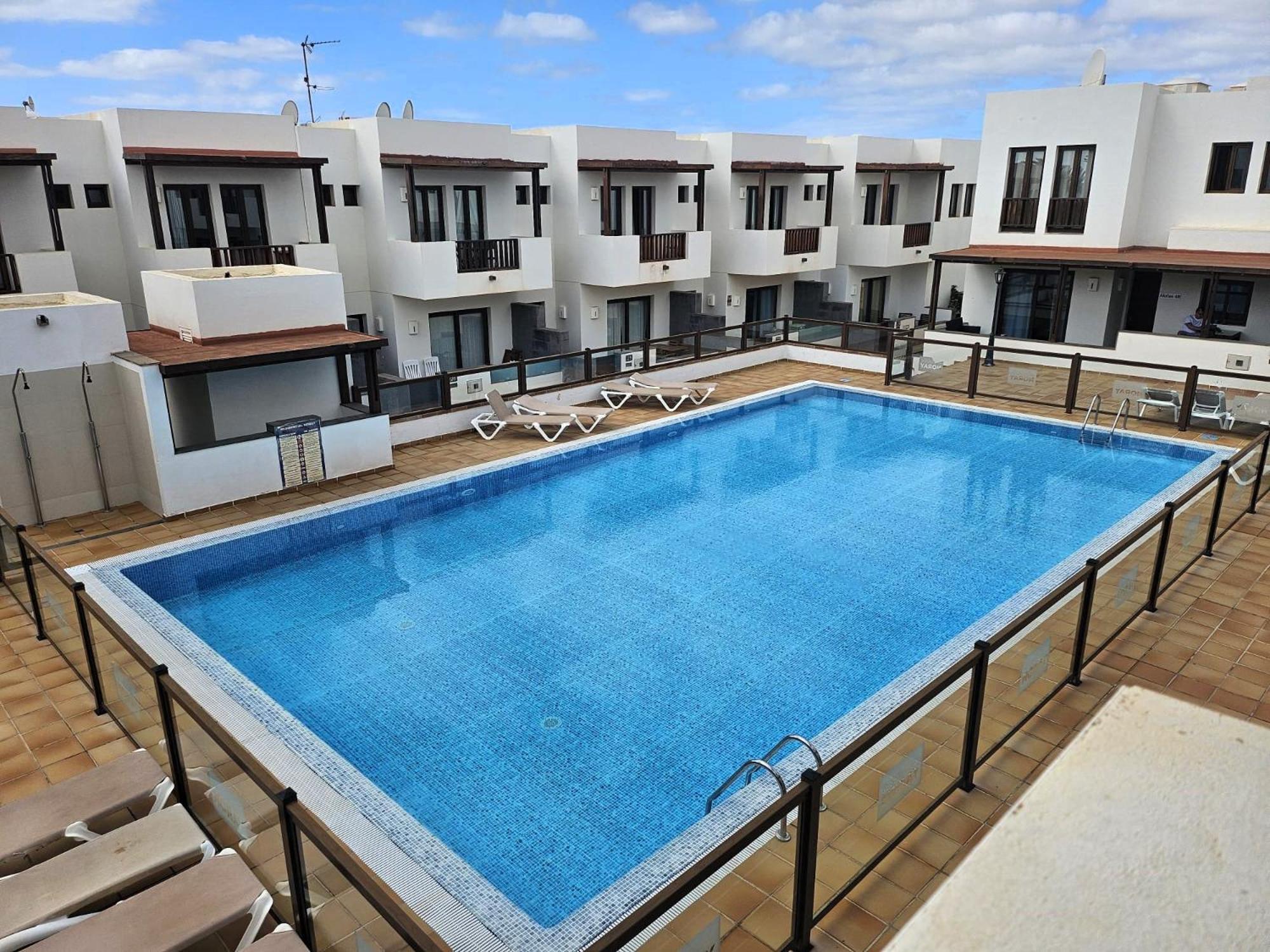 Duplex Noray Vista A La Piscina Daire Puerto Calero Dış mekan fotoğraf