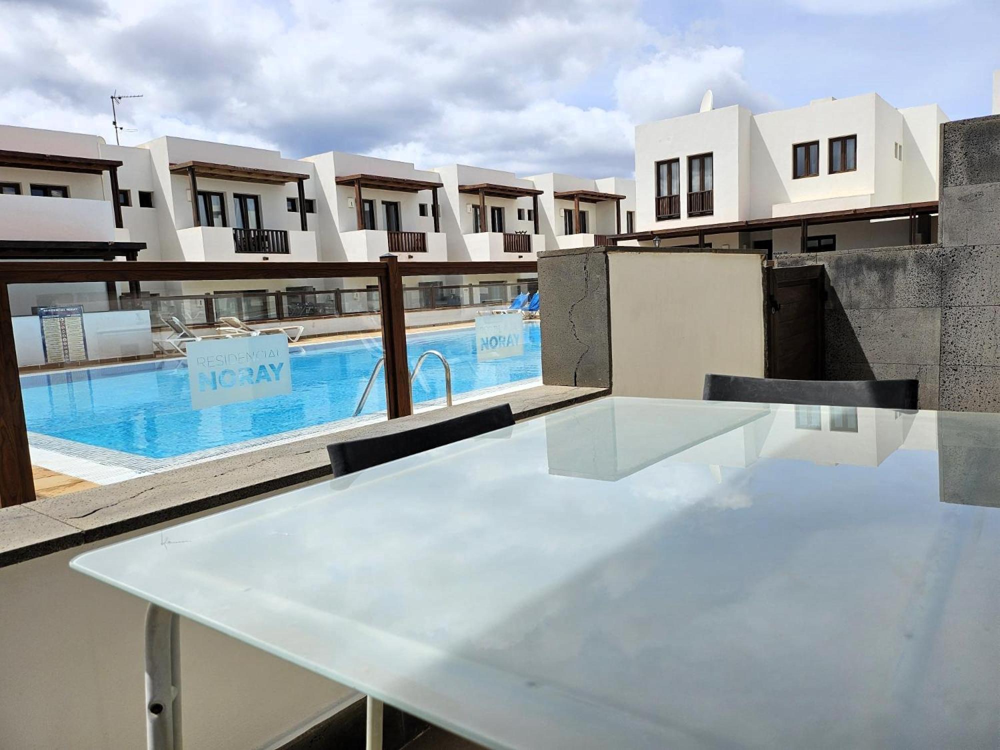 Duplex Noray Vista A La Piscina Daire Puerto Calero Dış mekan fotoğraf